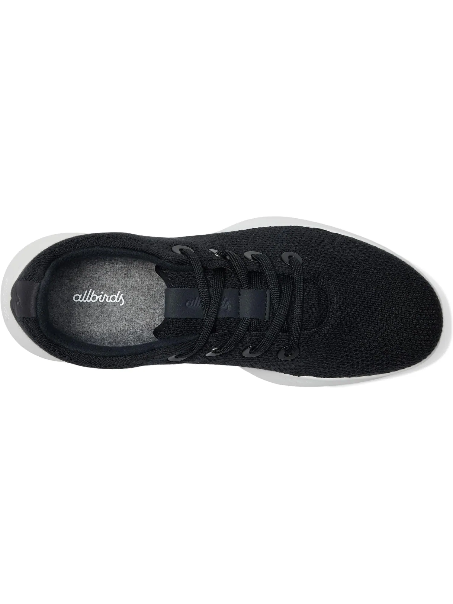 Кроссовки Allbirds Men's Tree Runner NZ — изображение 2 из 7, натуральный черный