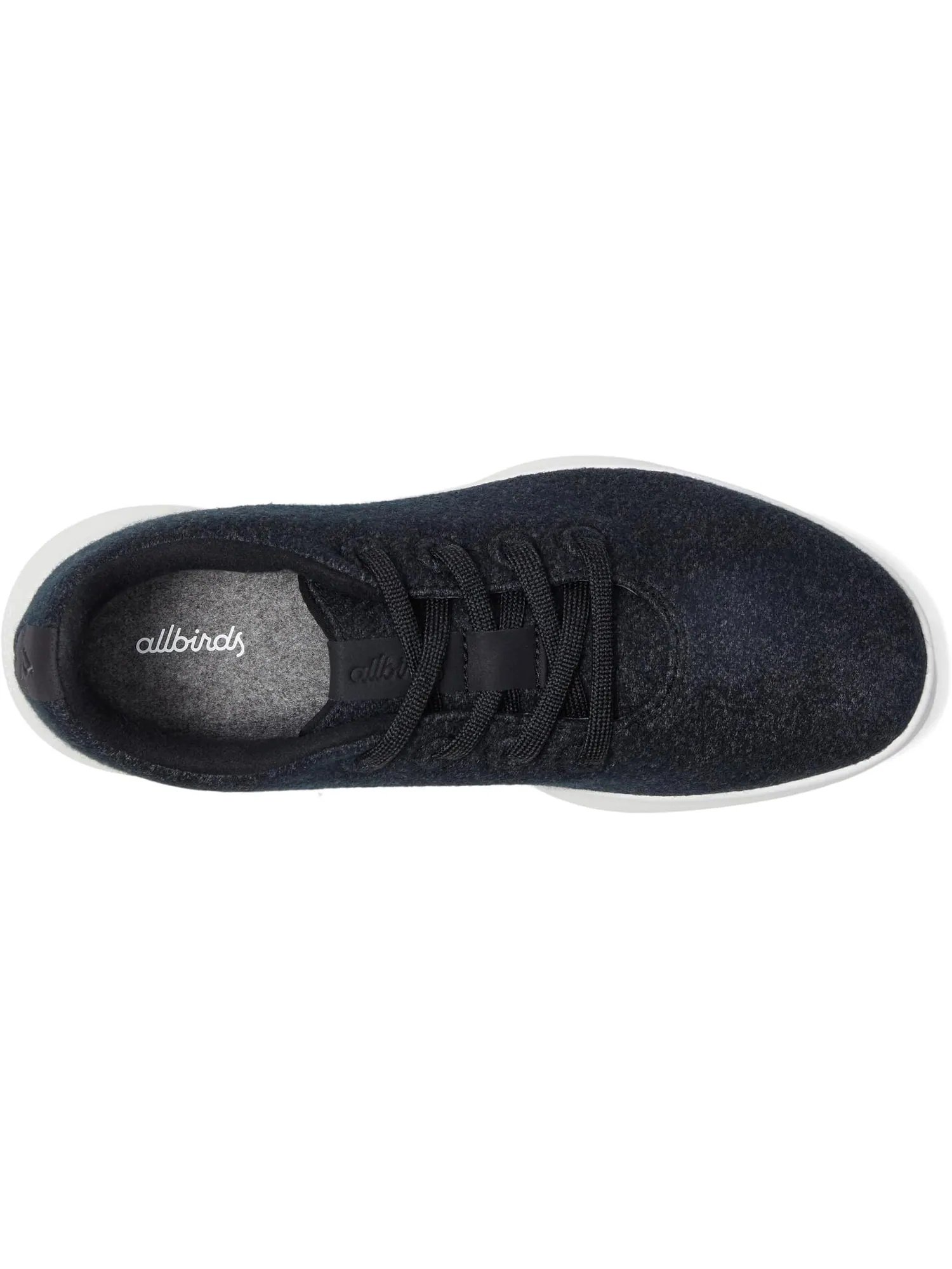 Кроссовки Allbirds Wool Runner Nz — изображение 2 из 7, натуральный черный