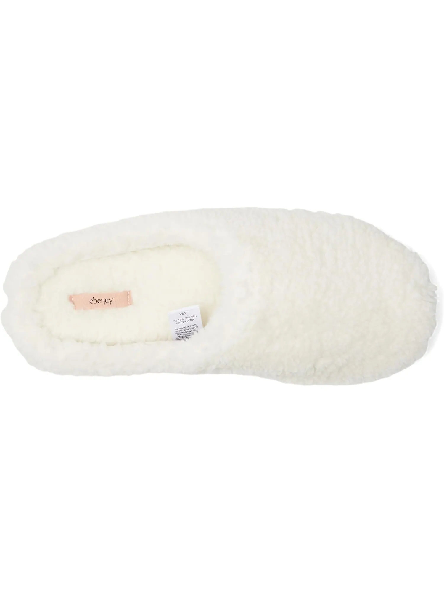 Тапочки Eberjey Sherpa Slippers — изображение 2 из 7, слоновая кость