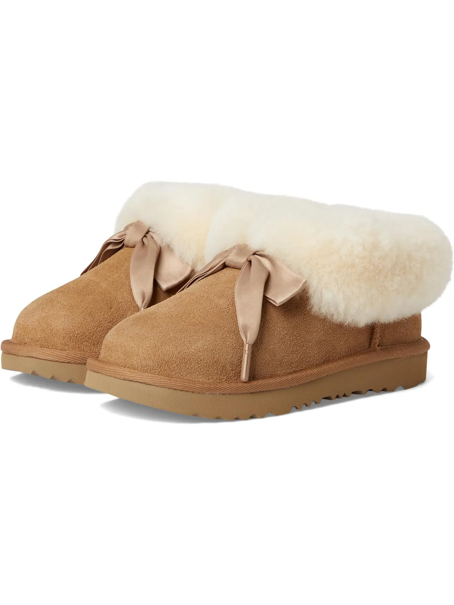 Тапочки UGG Kids Bailey Slippers — изображение 1 из 7, орех