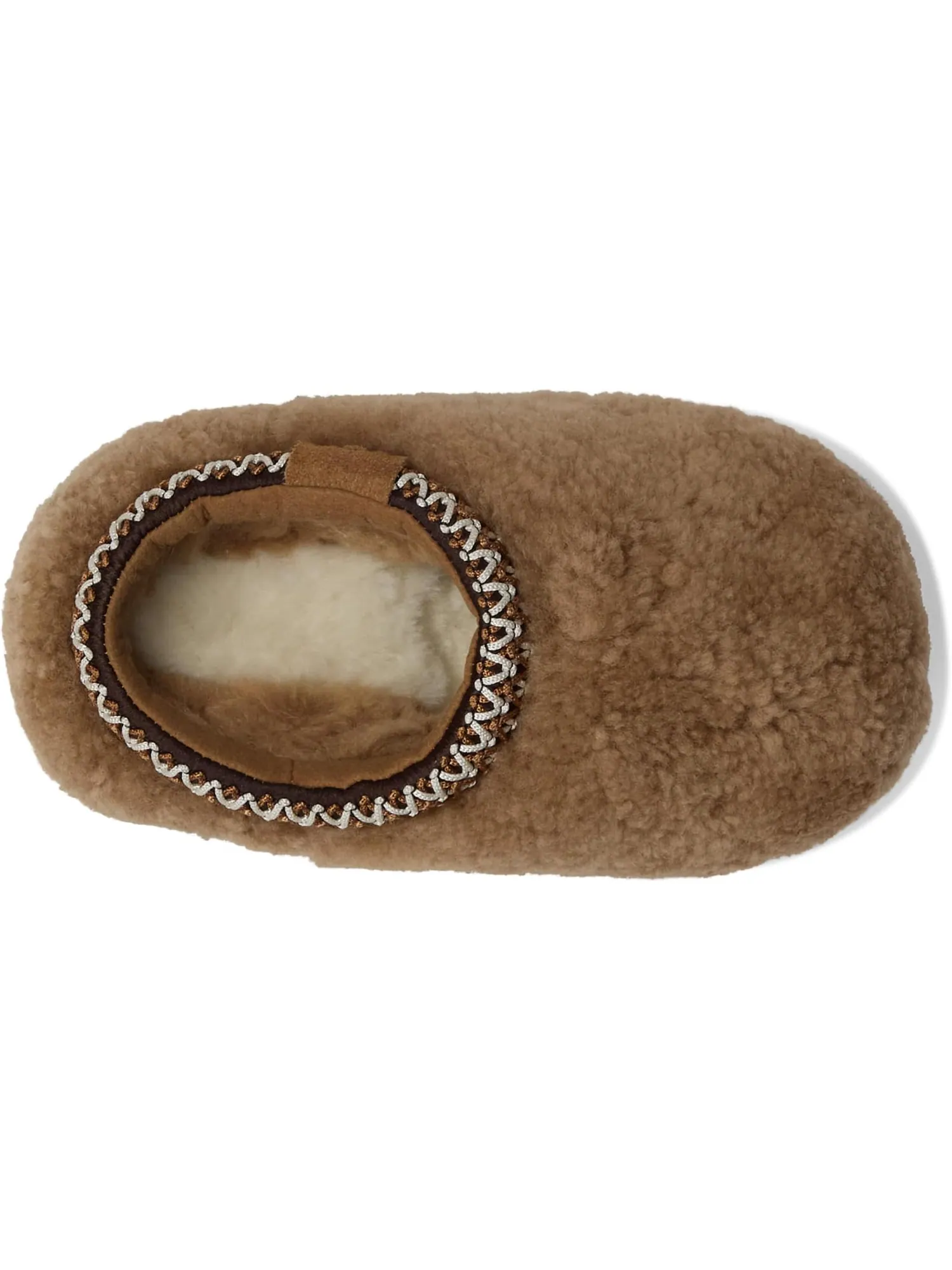 Тапочки UGG Kids Tasman Maxi Curly — изображение 2 из 7, орех