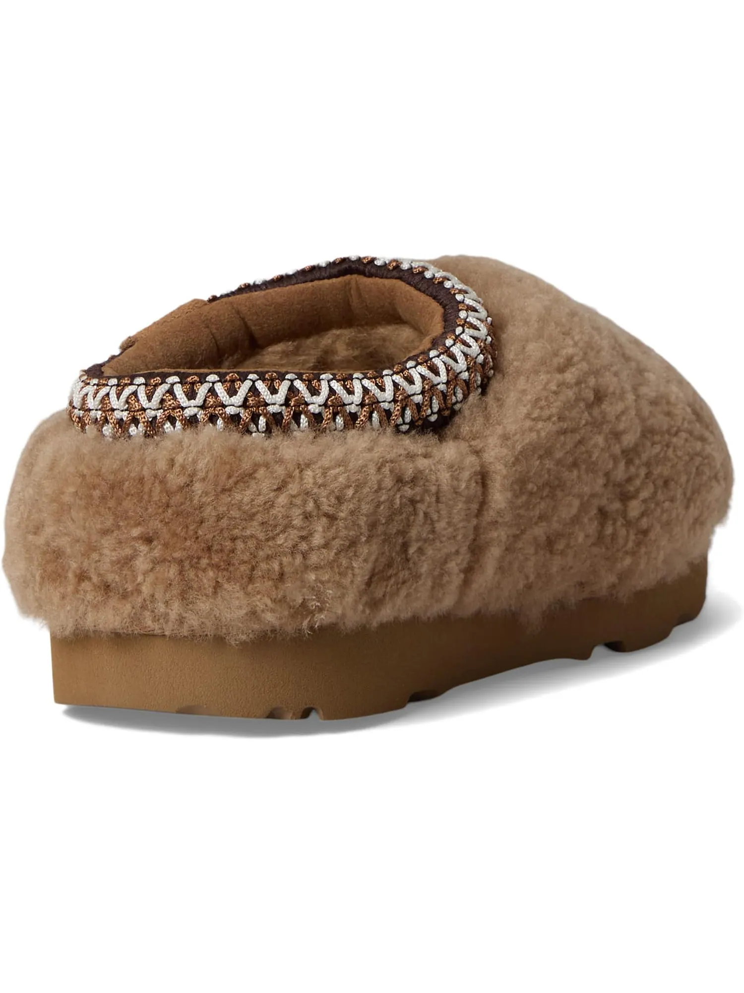 Тапочки UGG Kids Tasman Maxi Curly — изображение 5 из 7, орех