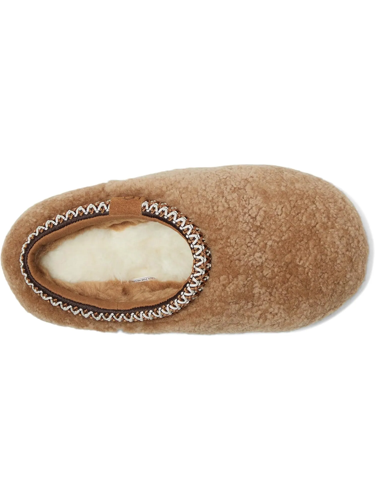 Тапочки UGG Kids Tasman Maxi Curly — изображение 2 из 7, орех