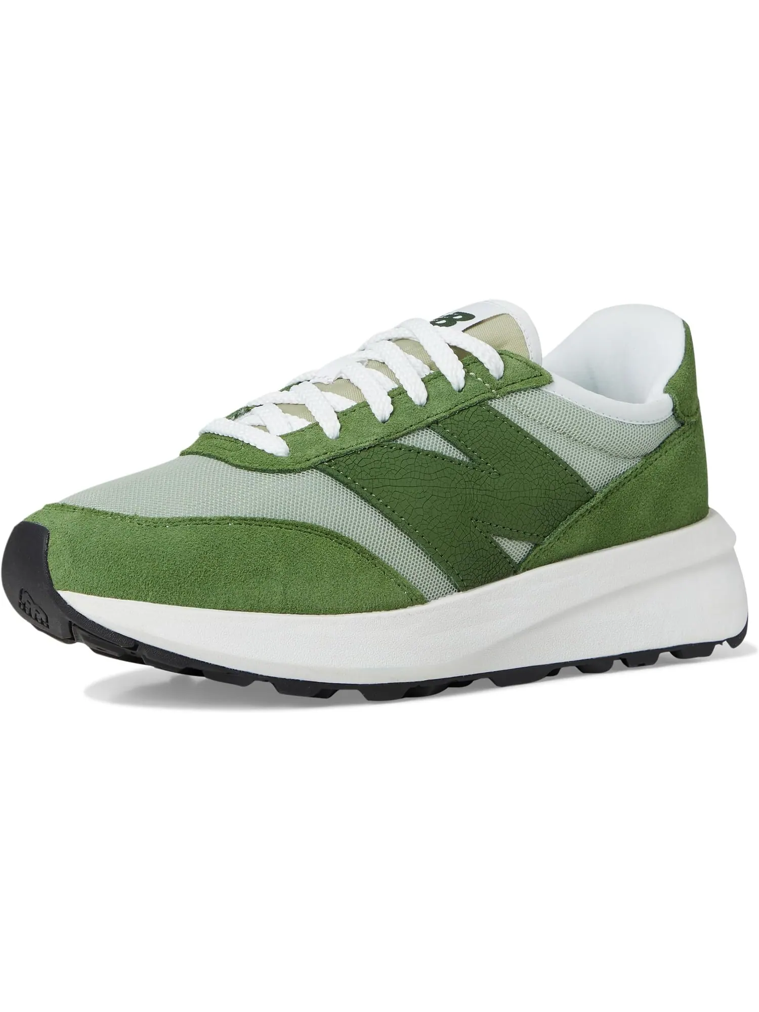 Кроссовки New Balance Classics Unisex 370 — изображение 7 из 7, темный зеленый