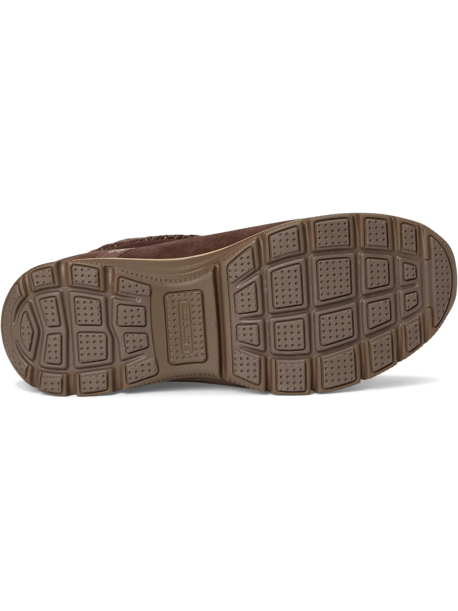 Ботинки SKECHERS Women's Easy Going - Cozy Weather 2 Suede Hands Free Slip-ins — изображение 3 из 7, шоколад