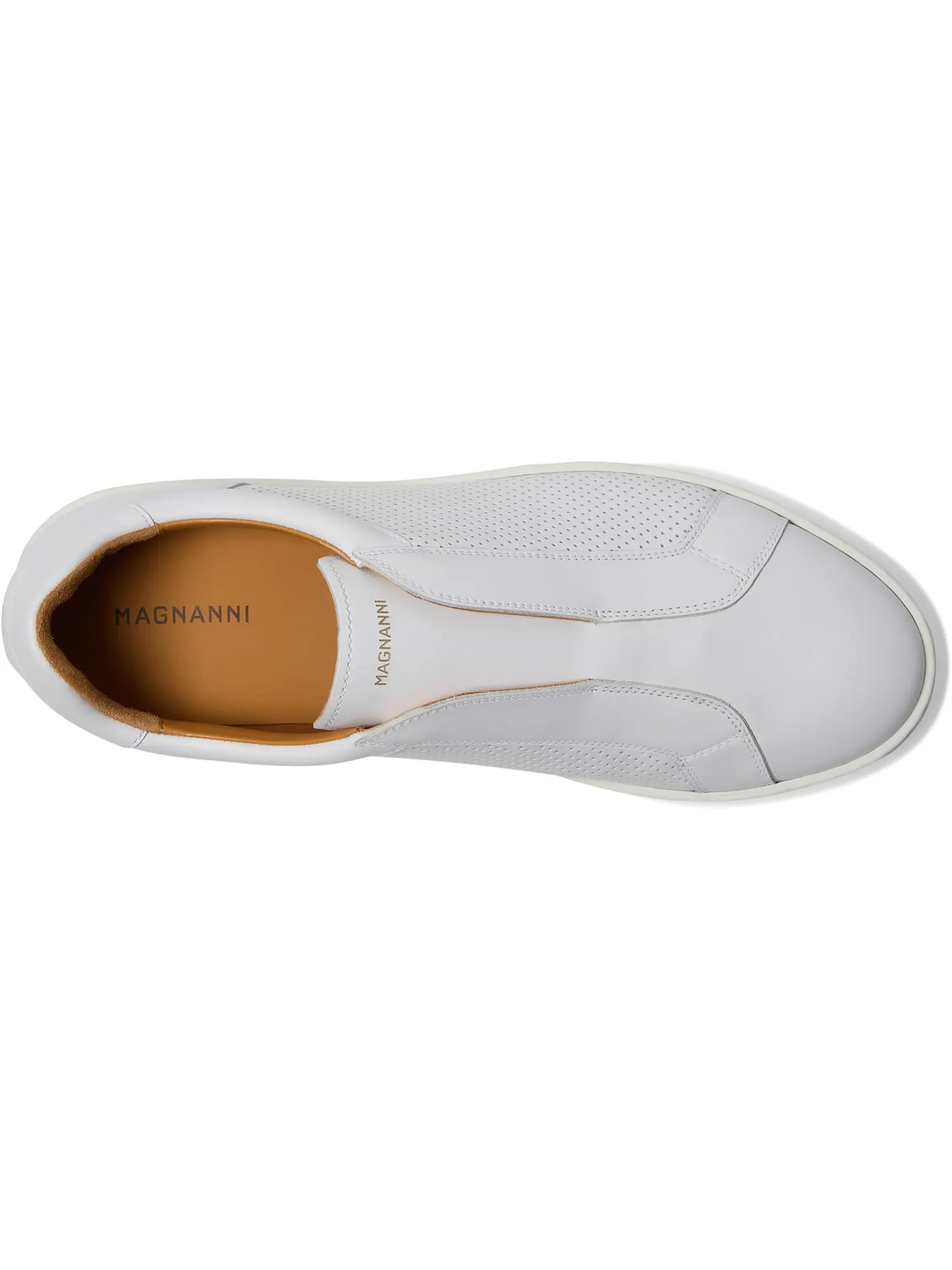 Кроссовки Magnanni Men's Costa Slip Perf — изображение 2 из 7, белый