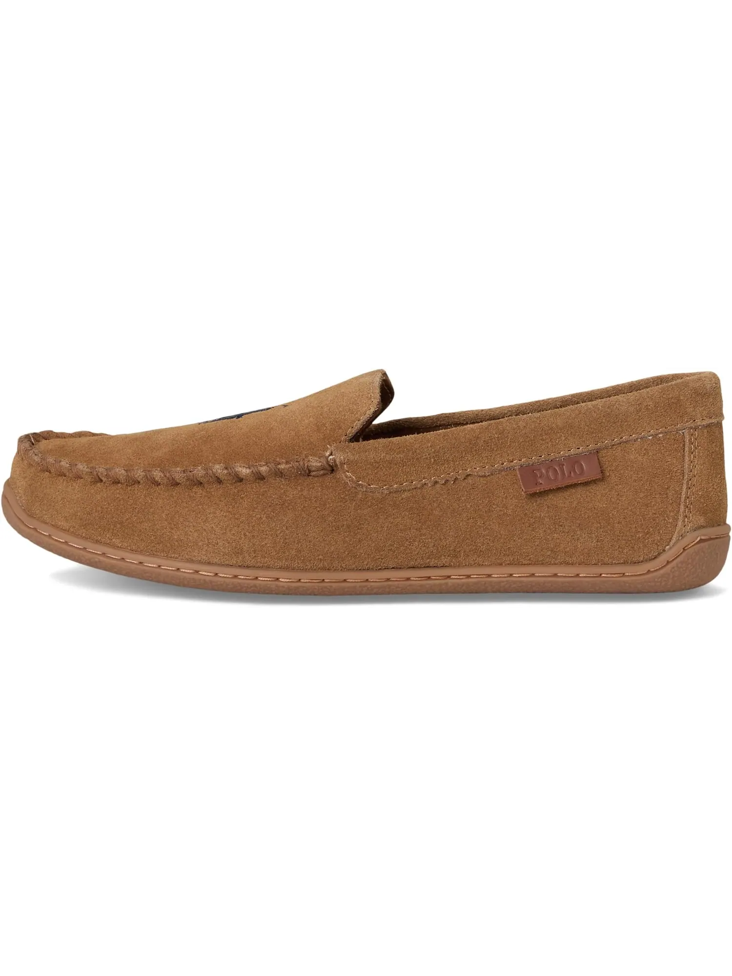 Тапочки Polo Ralph Lauren Men's Brenan Moc Slippers — изображение 4 из 7, кремовый