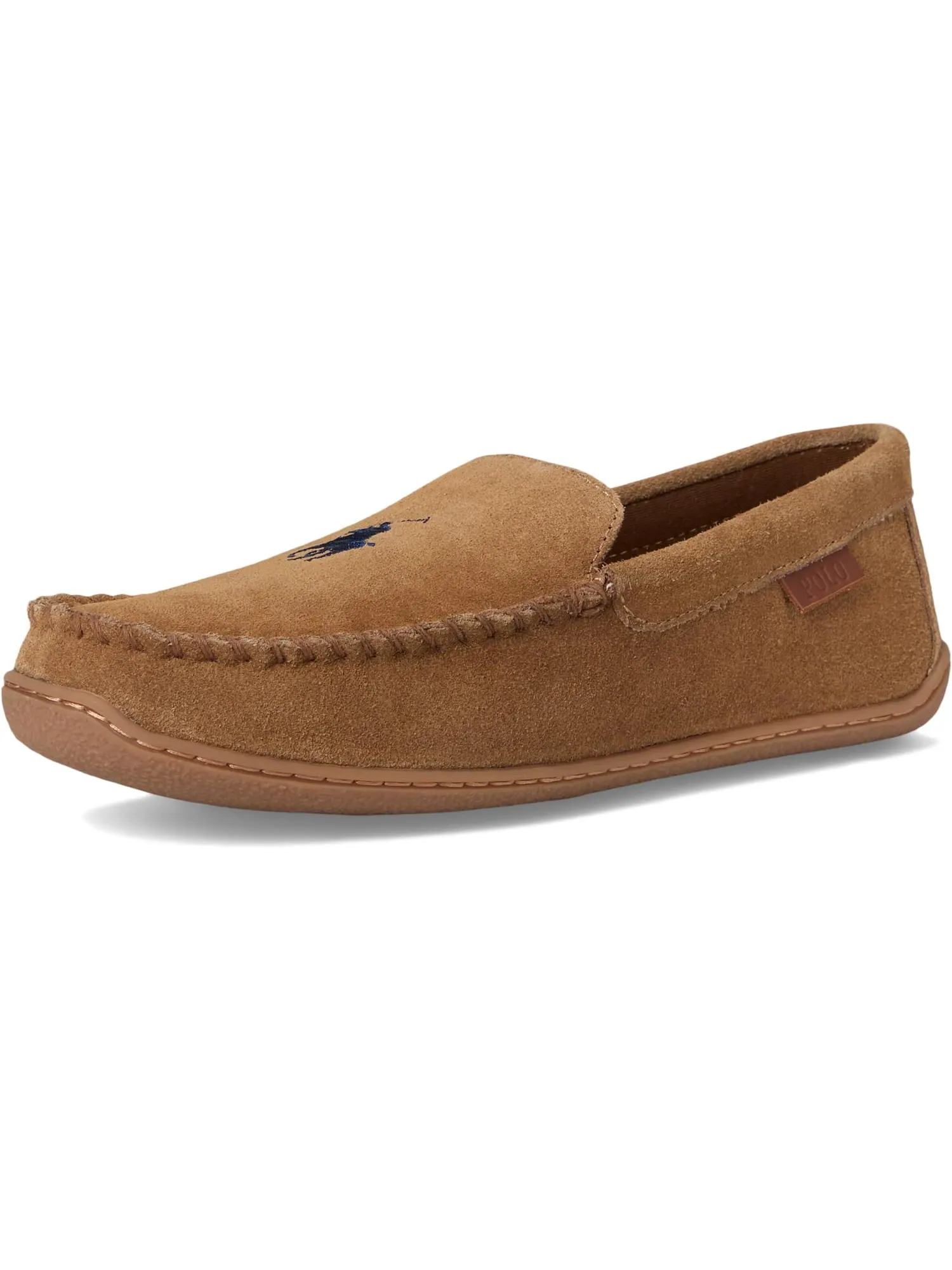 Тапочки Polo Ralph Lauren Men's Brenan Moc Slippers — изображение 7 из 7, кремовый