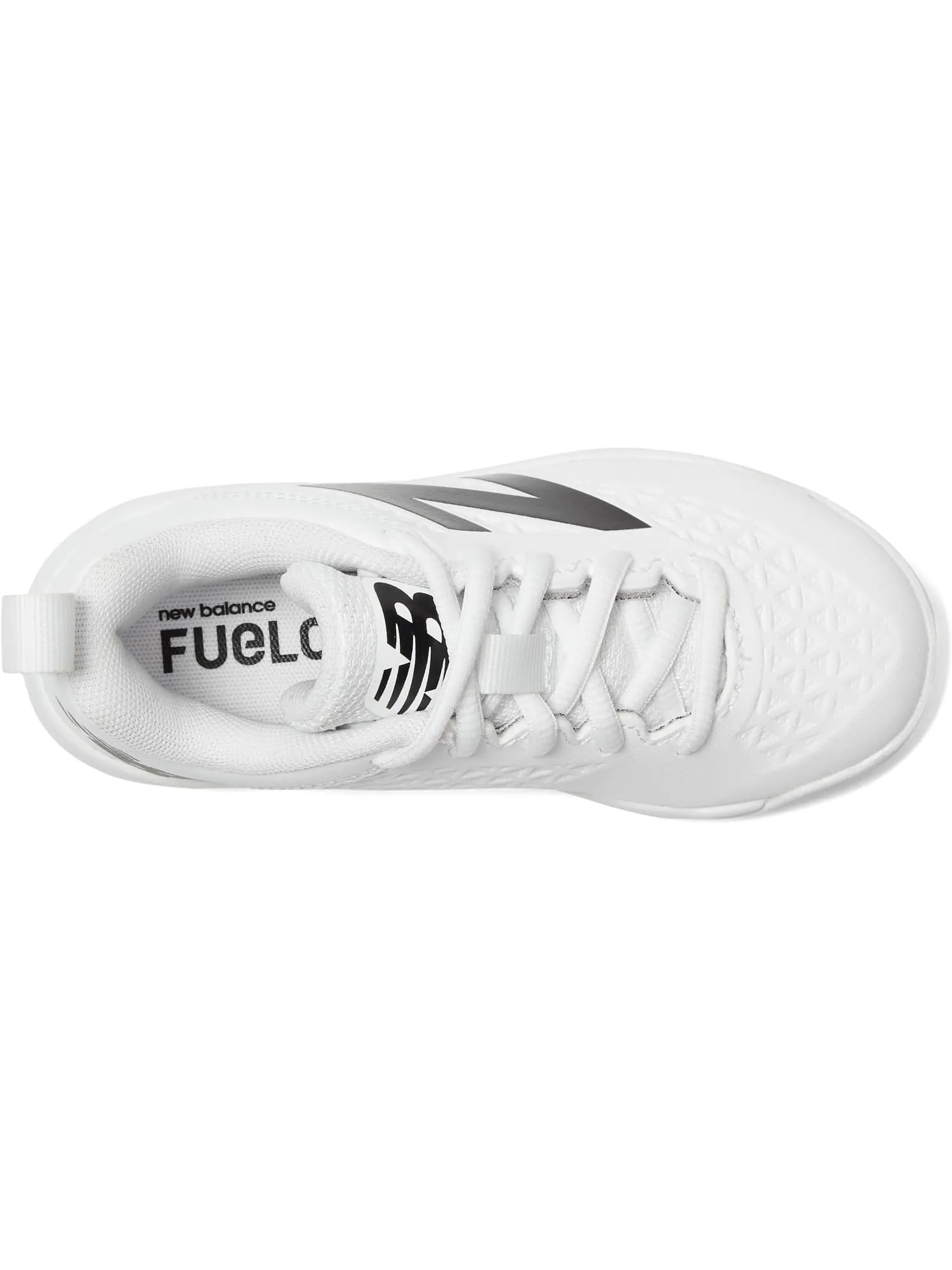 Кроссовки New Balance Kids 4040v8 Youth Turf-Trainer — изображение 2 из 7, белый/белый