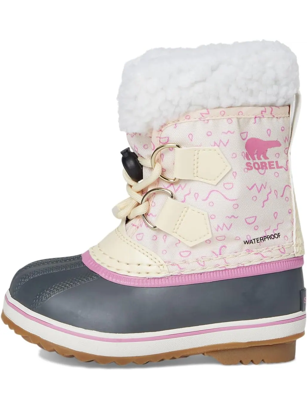 Ботинки SOREL Kids Yoot Pac Nylon Waterproof — изображение 4 из 7, белый