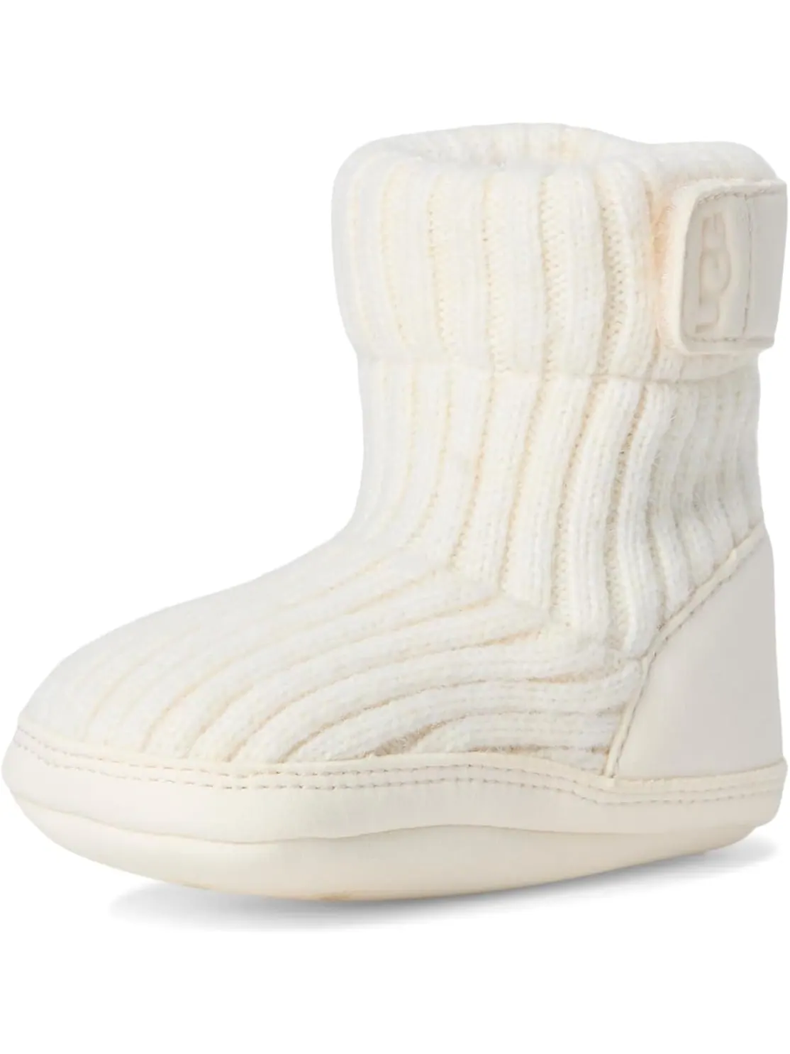 Тапочки UGG Kids Skylar And UGG Beanie — изображение 7 из 7, бежевый
