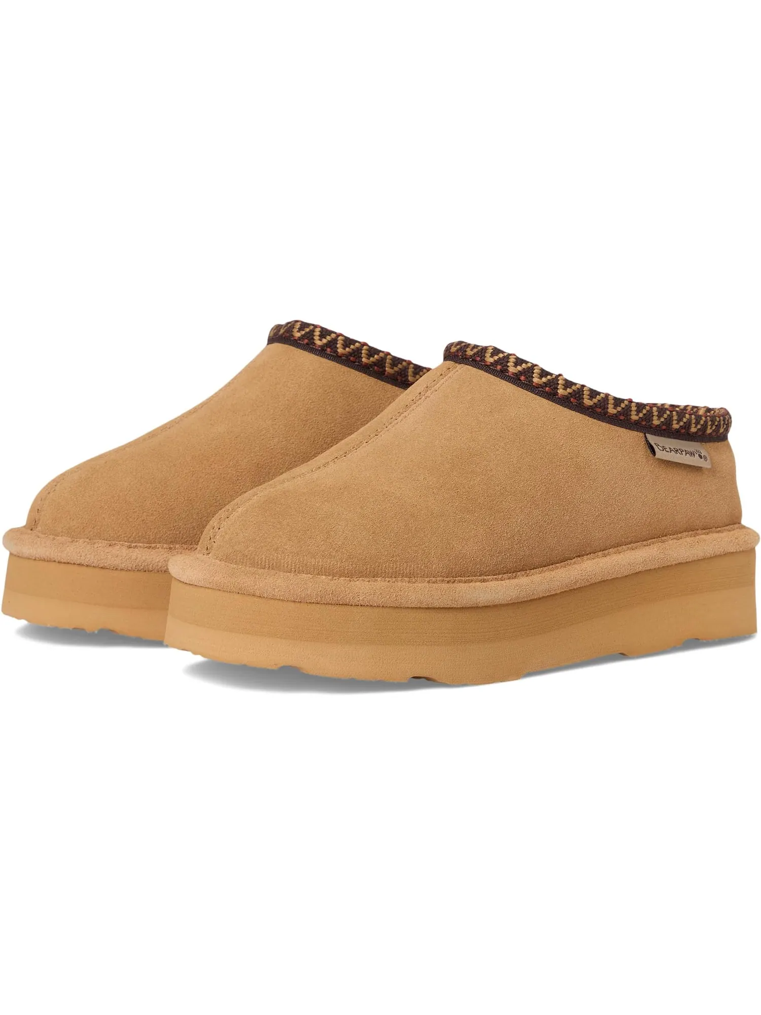 Тапочки Bearpaw Kids Martis — изображение 1 из 7, кофе со льдом