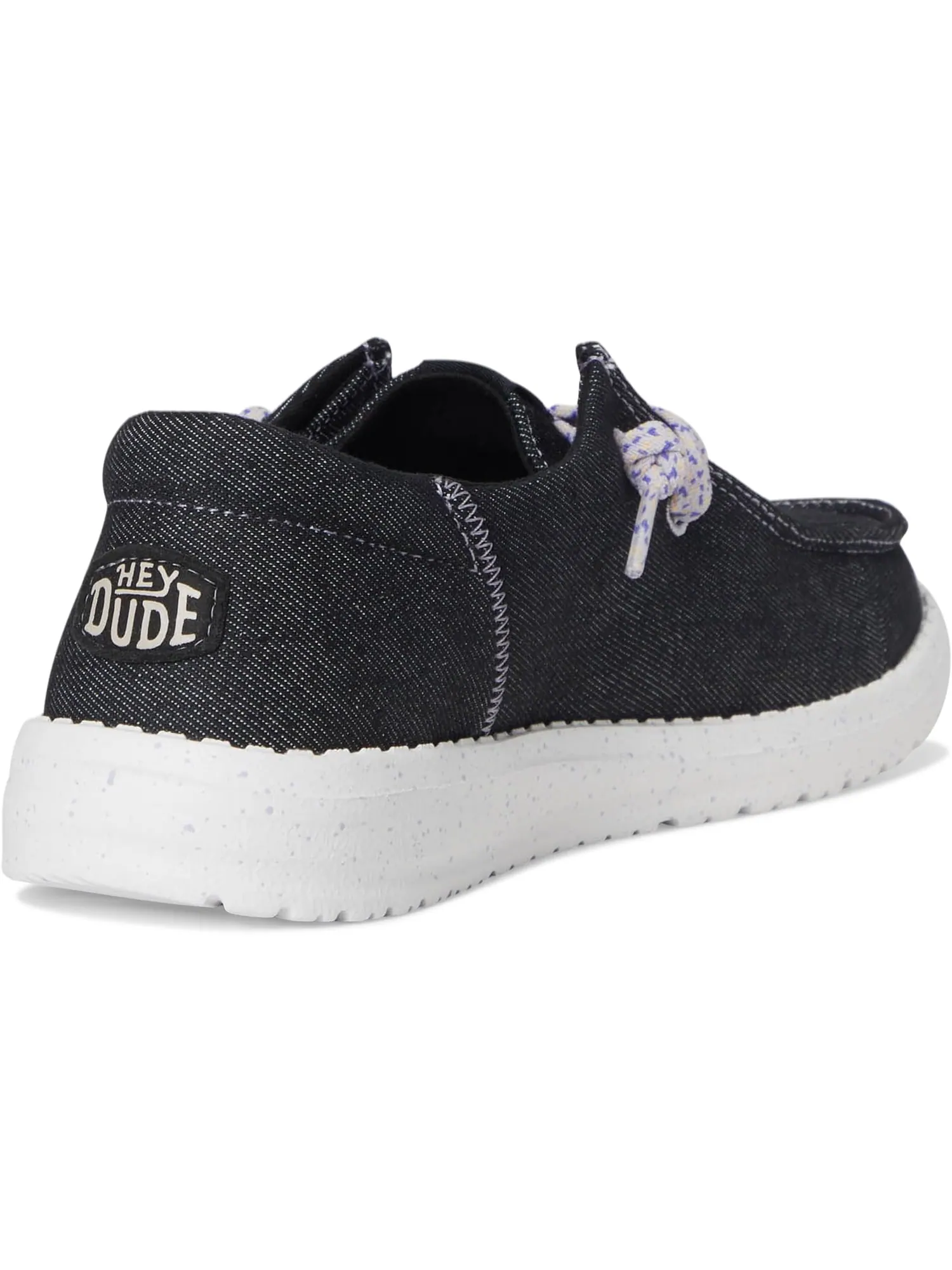 Лоферы Hey Dude Kids Wendy Funk Friendship Lace — изображение 5 из 7, черный