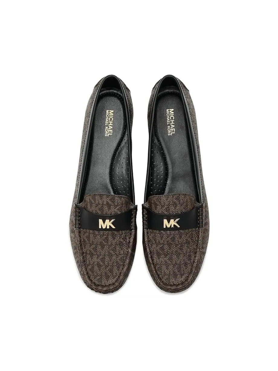 Женские лоферы MICHAEL Michael Kors Melanie Moc — изображение 2 из 7, коричневый