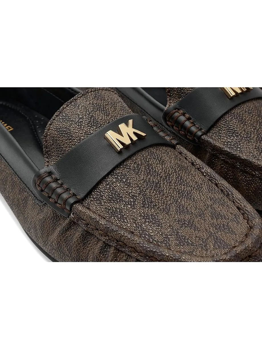 Женские лоферы MICHAEL Michael Kors Melanie Moc — изображение 6 из 7, коричневый