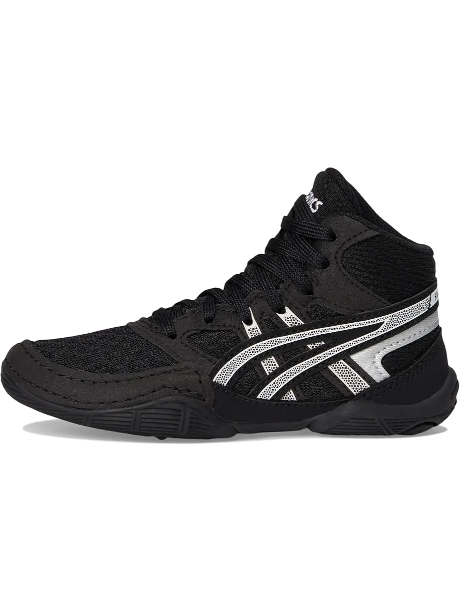 Детские кроссовки Asics Snapdown 4 GS (Toddler/Little Kid/Big Kid) ASICS Kids — изображение 4 из 7, черный/белый