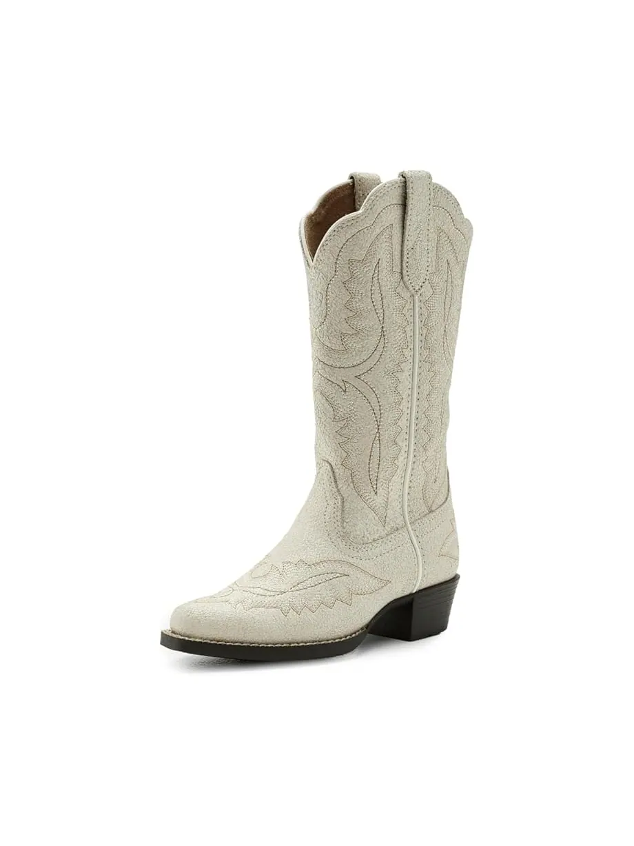 Детские ковбойские ботинки Ariat Youth Casanova (little kid/big kid) Ariat Kids — белый