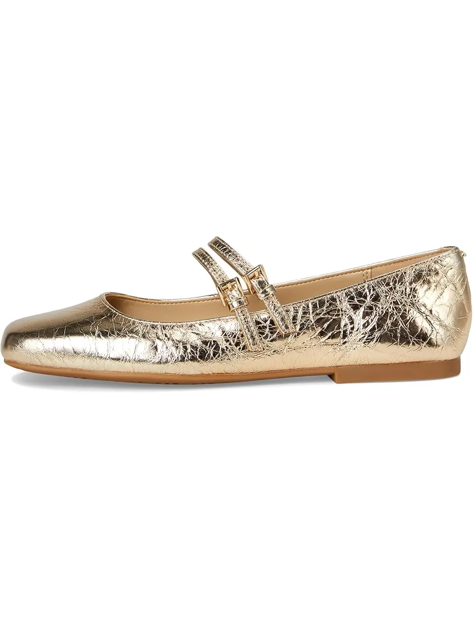 Женские балетки MICHAEL Michael Kors Matilda Flex — изображение 4 из 7, бледный золотистый
