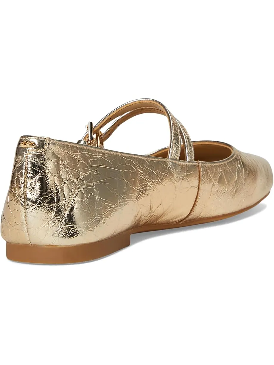 Женские балетки MICHAEL Michael Kors Matilda Flex — изображение 5 из 7, бледный золотистый