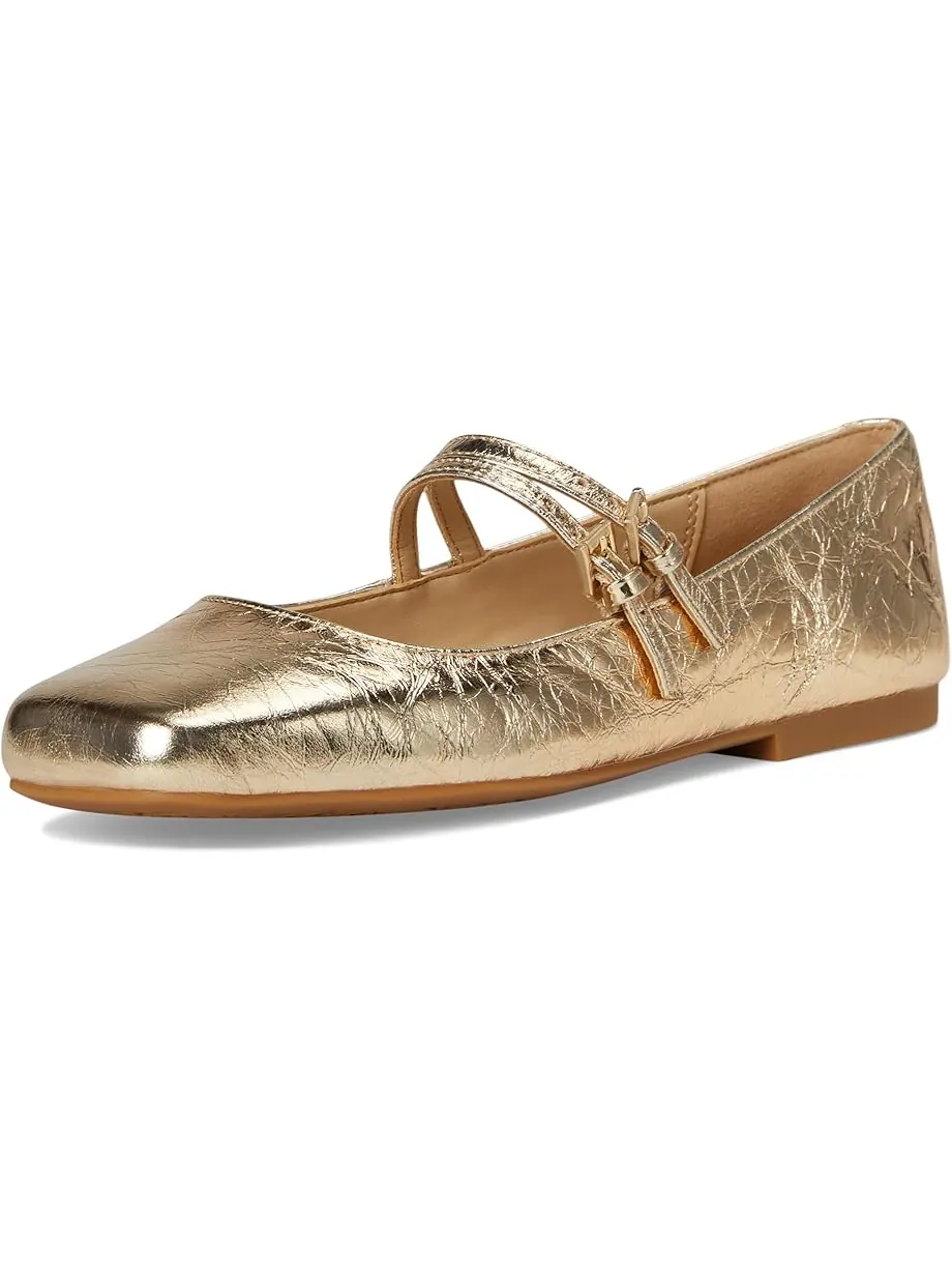 Женские балетки MICHAEL Michael Kors Matilda Flex — изображение 7 из 7, бледный золотистый