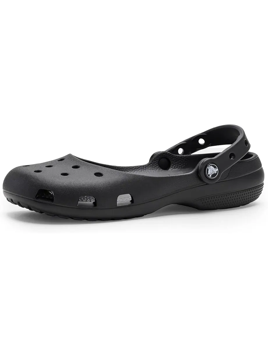Женские балетки Crocs Classic Ballet — изображение 1 из 7, черный