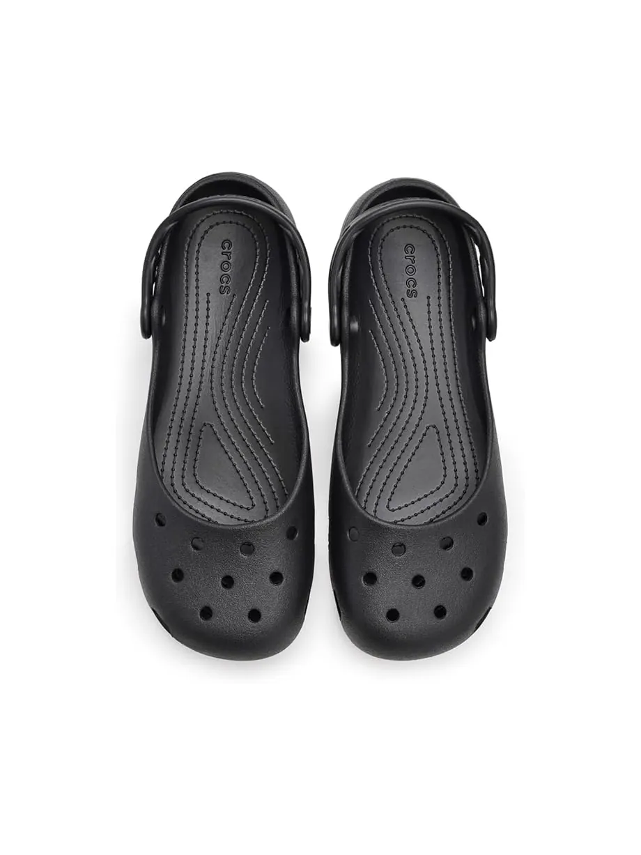 Женские балетки Crocs Classic Ballet — изображение 2 из 7, черный