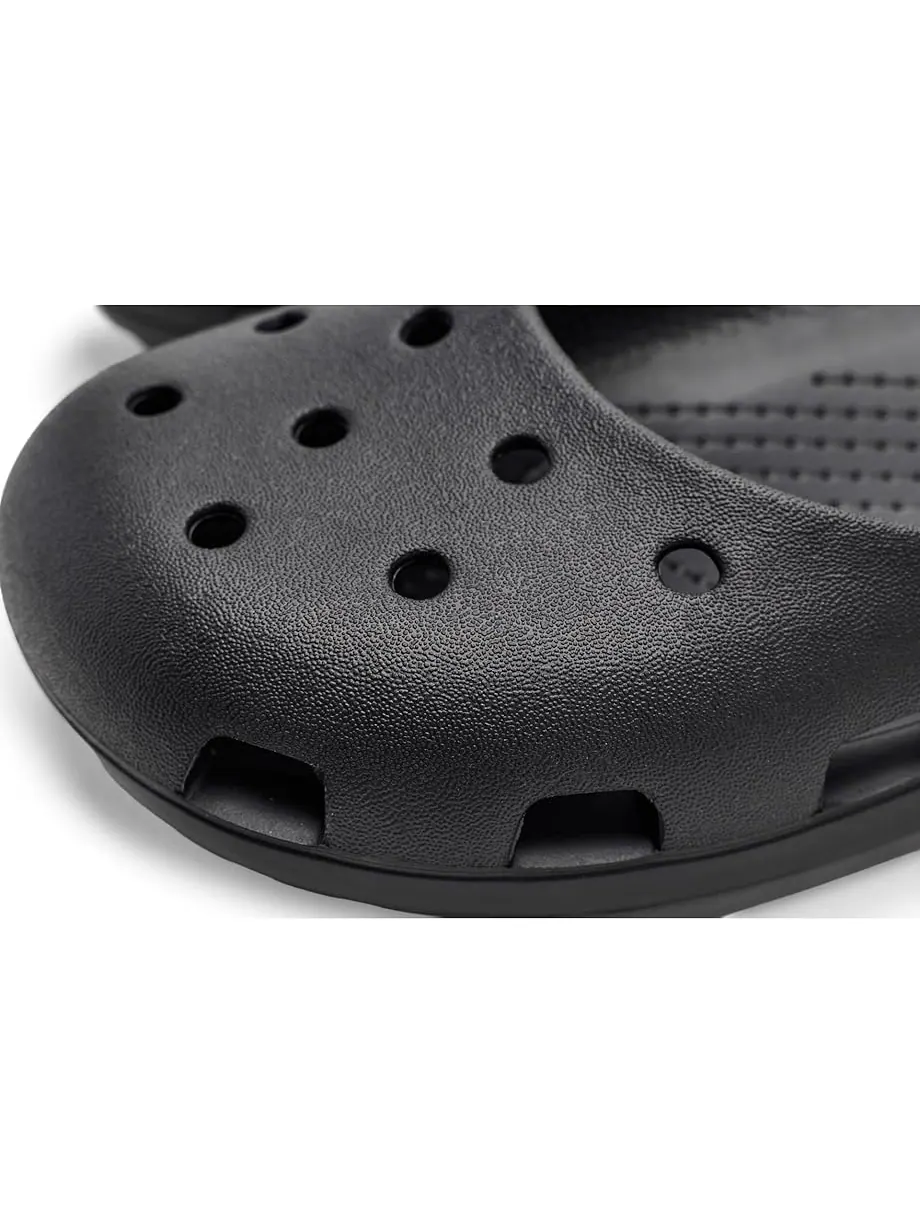 Женские балетки Crocs Classic Ballet — изображение 6 из 7, черный