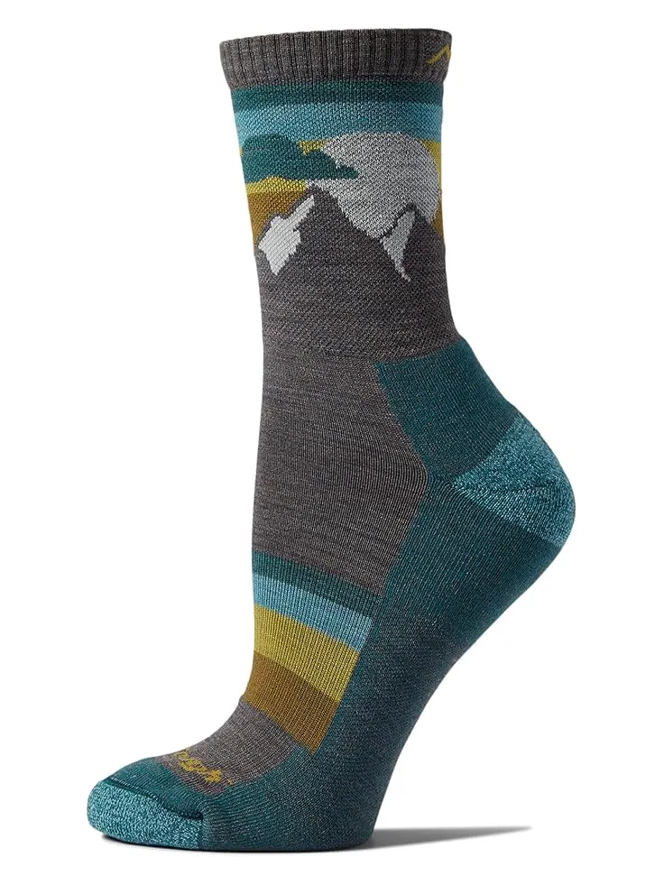 Женские носки Darn Tough Vermont Sunset Ledge Micro Crew Lightweight With Cushion — изображение 1 из 1, тауп
