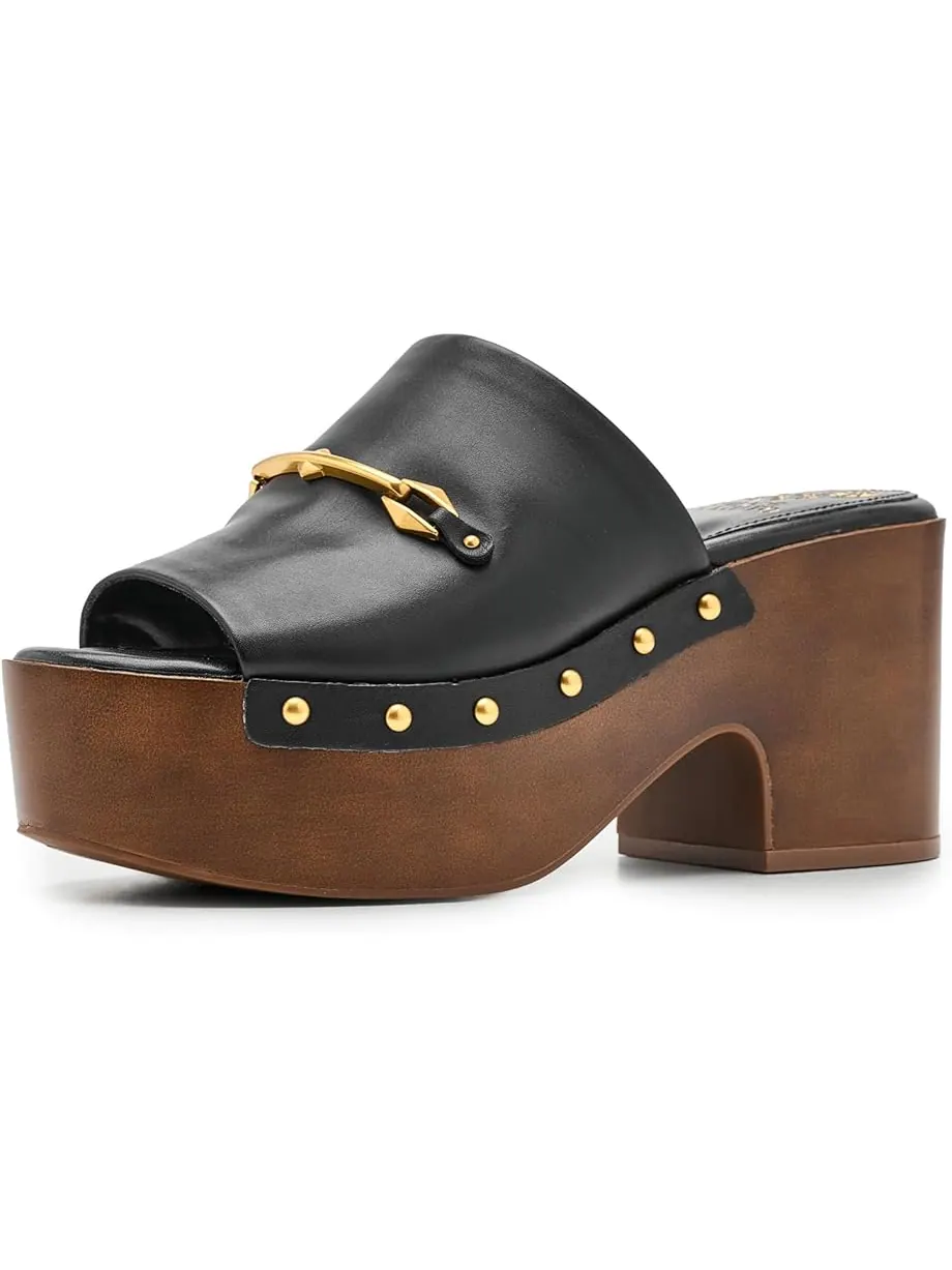 Женские босоножки на платформе Vince Camuto Efellan со шпильками — изображение 1 из 6, черный