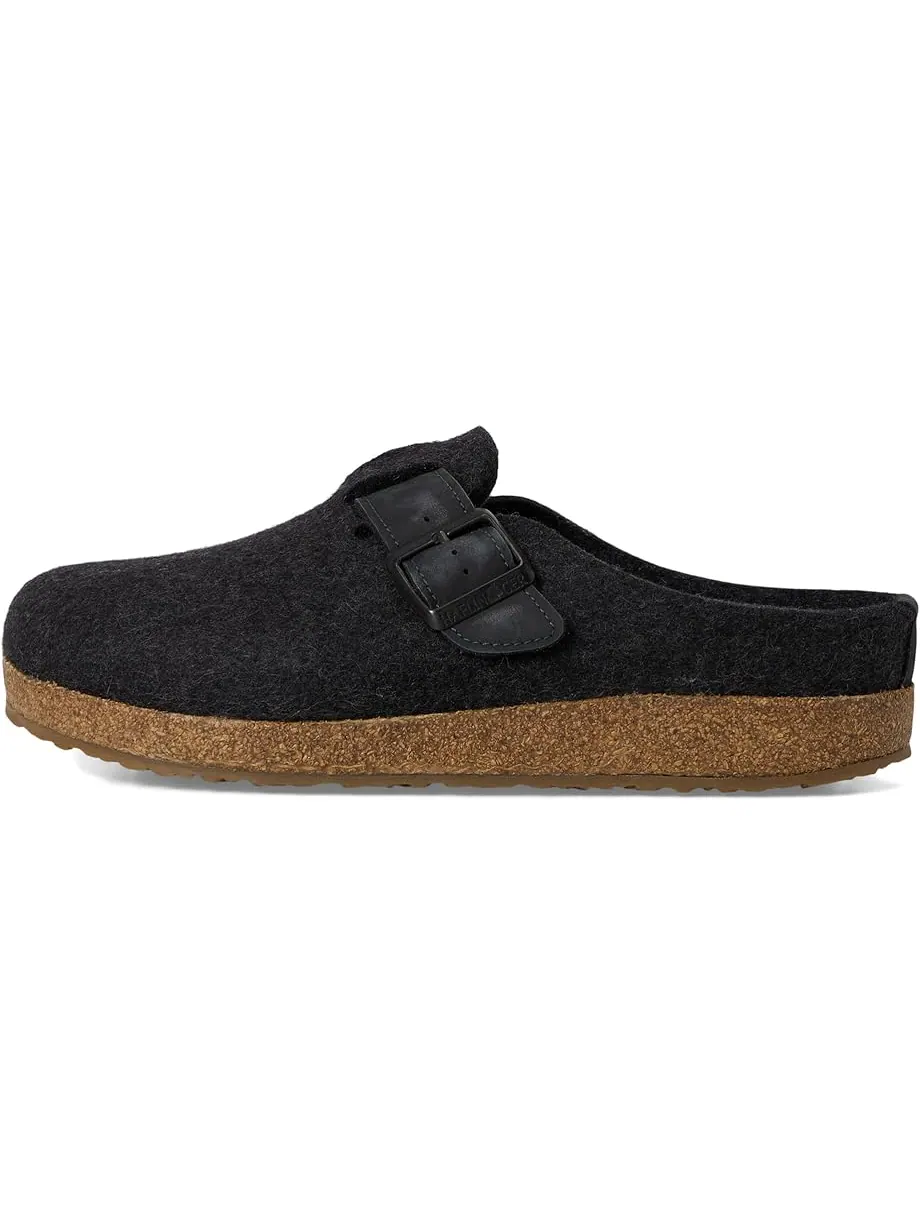 Женские тапочки Haflinger Buckle — изображение 4 из 7, темно-серый
