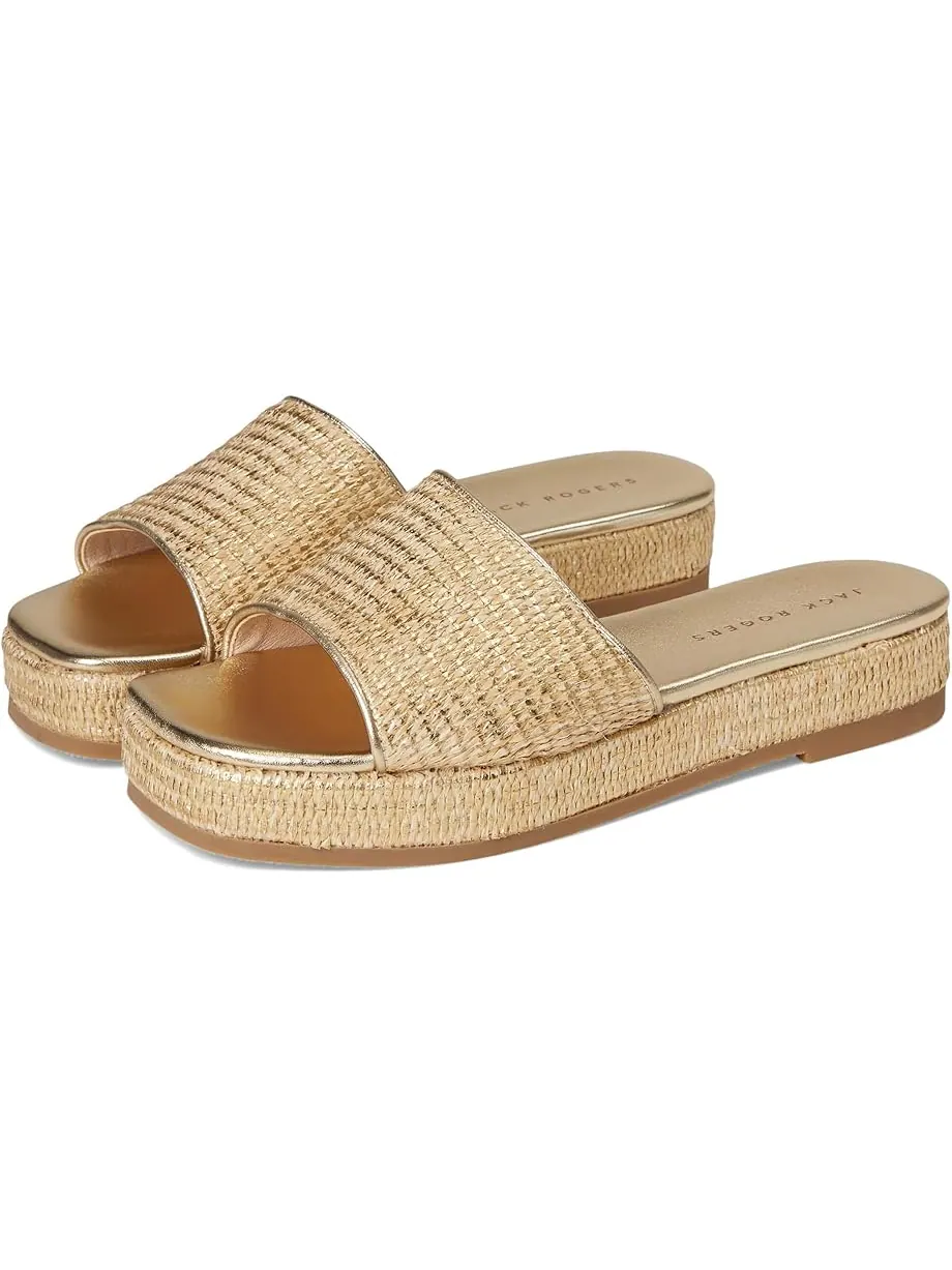 Женские сандалии Jack Rogers Bay Flatform — изображение 1 из 7, золото