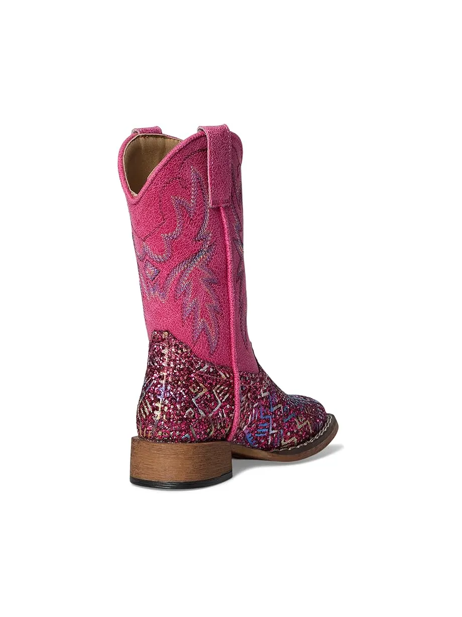 Детские ботинки Roper Glitter Aztec II (Toddler/Little Kid) Roper Kids — изображение 5 из 7, фуксия