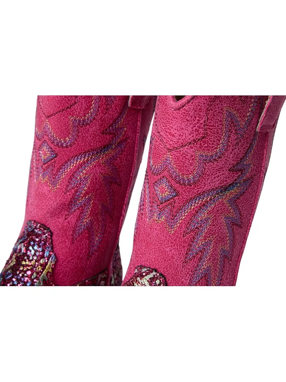 Детские ботинки Roper Glitter Aztec II (Toddler/Little Kid) Roper Kids — изображение 6 из 7, фуксия