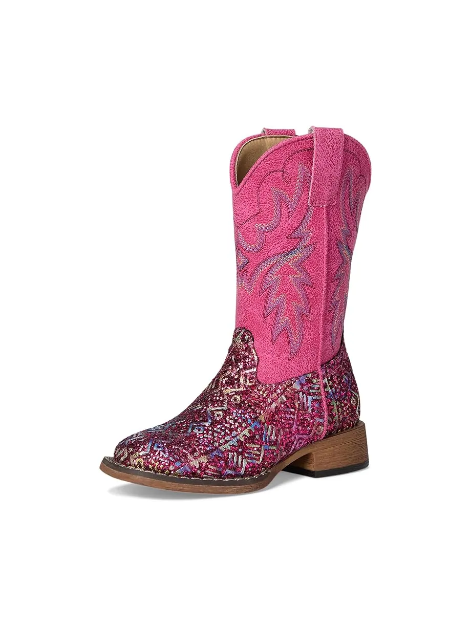 Детские ботинки Roper Glitter Aztec II (Toddler/Little Kid) Roper Kids — изображение 7 из 7, фуксия