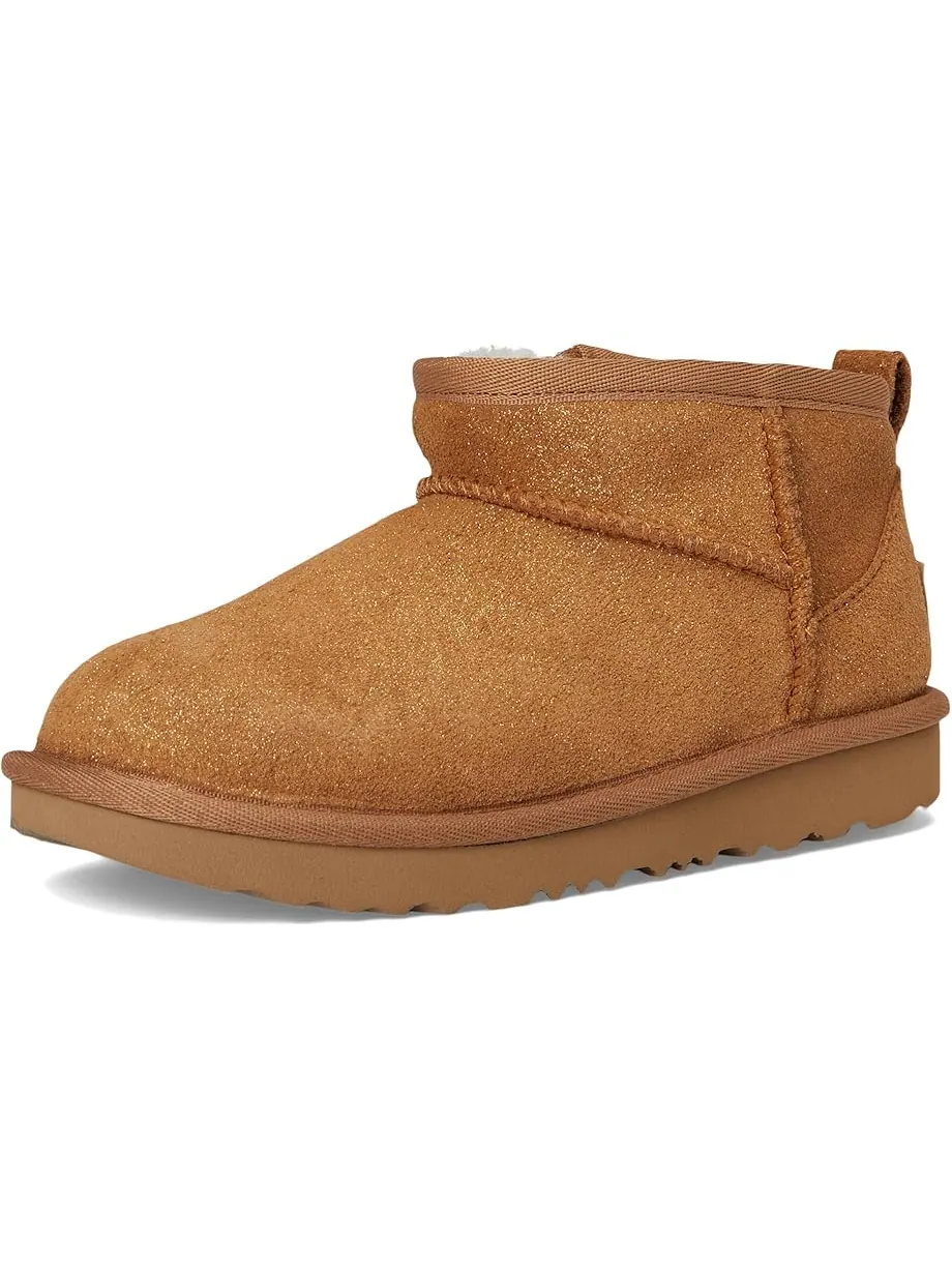 Детские сапоги UGG Kids Classic Ultra Mini Dazzle (Toddler) — изображение 7 из 7, орех