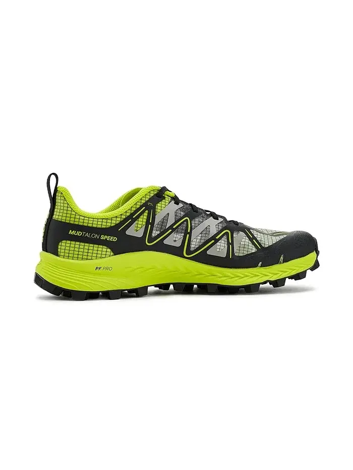 Кроссовки беговые Mudtalon Speed V2 INOV8 — изображение 3 из 4, черный/зеленый