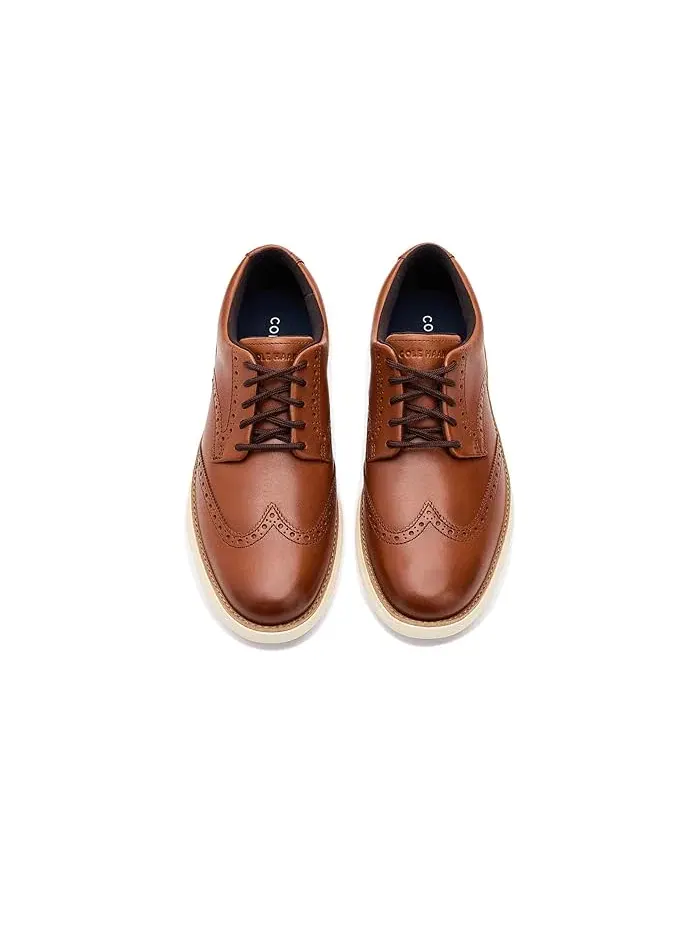 Оксфорды Grand Remix Wing Tip Cole Haan — изображение 2 из 4, бежевый