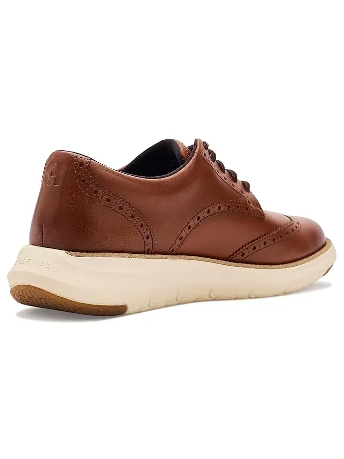 Оксфорды Grand Remix Wing Tip Cole Haan — изображение 3 из 4, бежевый