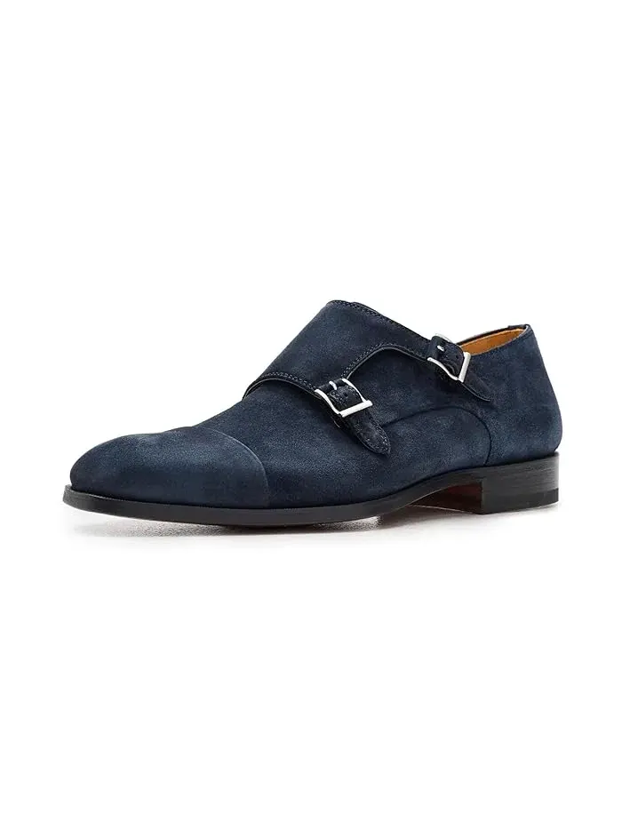 Туфли оксфорды Weiss Magnanni — изображение 1 из 4, темно-синий
