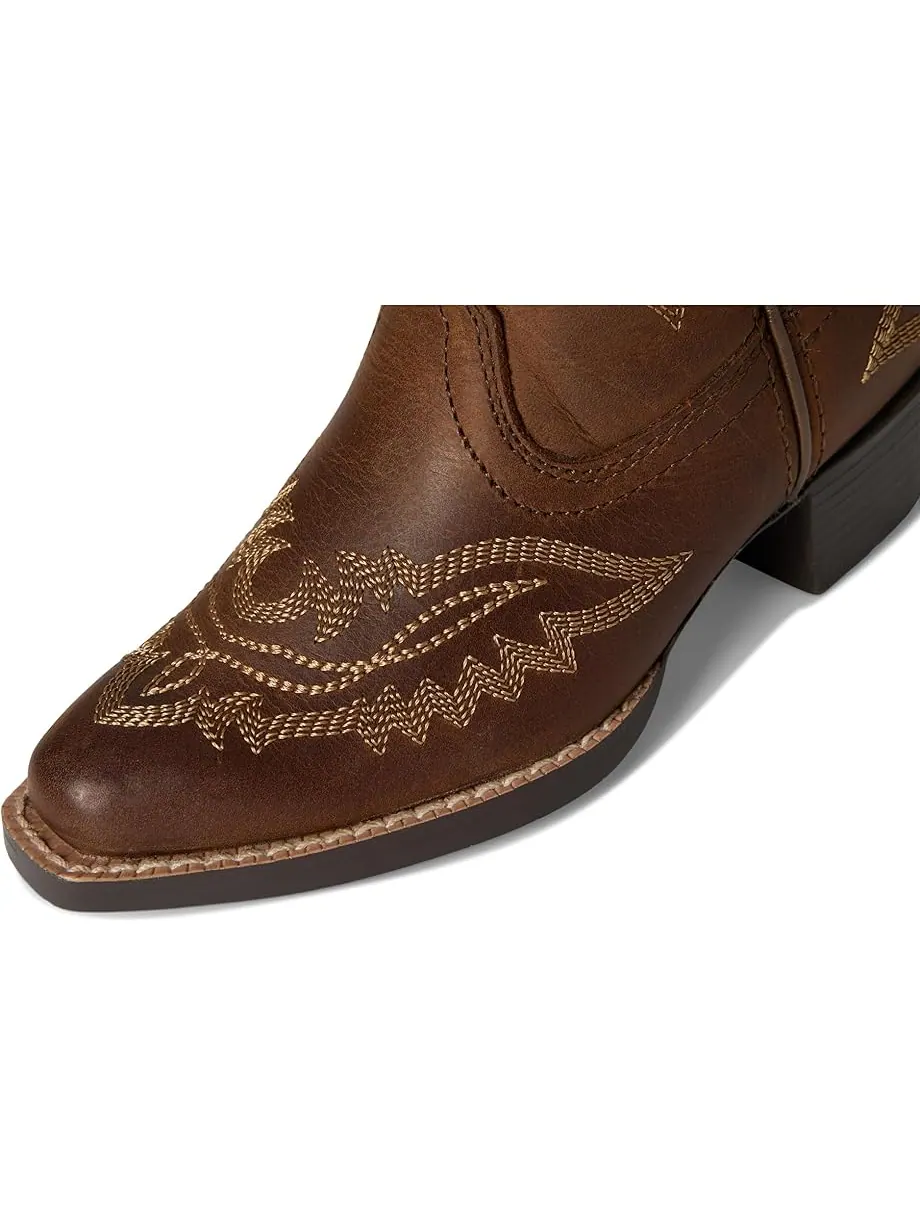 Детские ковбойские ботинки Ariat Casanova D Toe (для малышей/детей постарше) Ariat Kids — изображение 2 из 7, коричневый