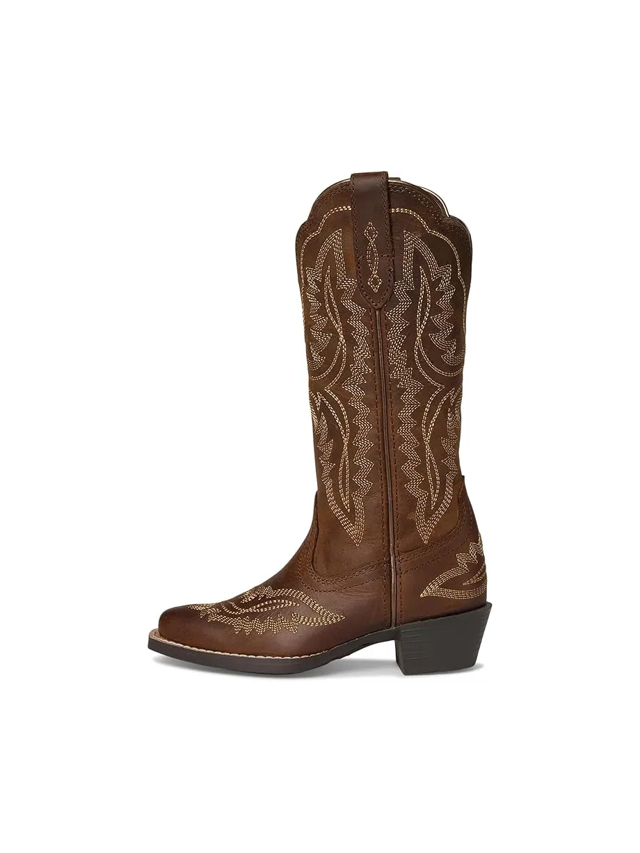 Детские ковбойские ботинки Ariat Casanova D Toe (для малышей/детей постарше) Ariat Kids — изображение 4 из 7, коричневый