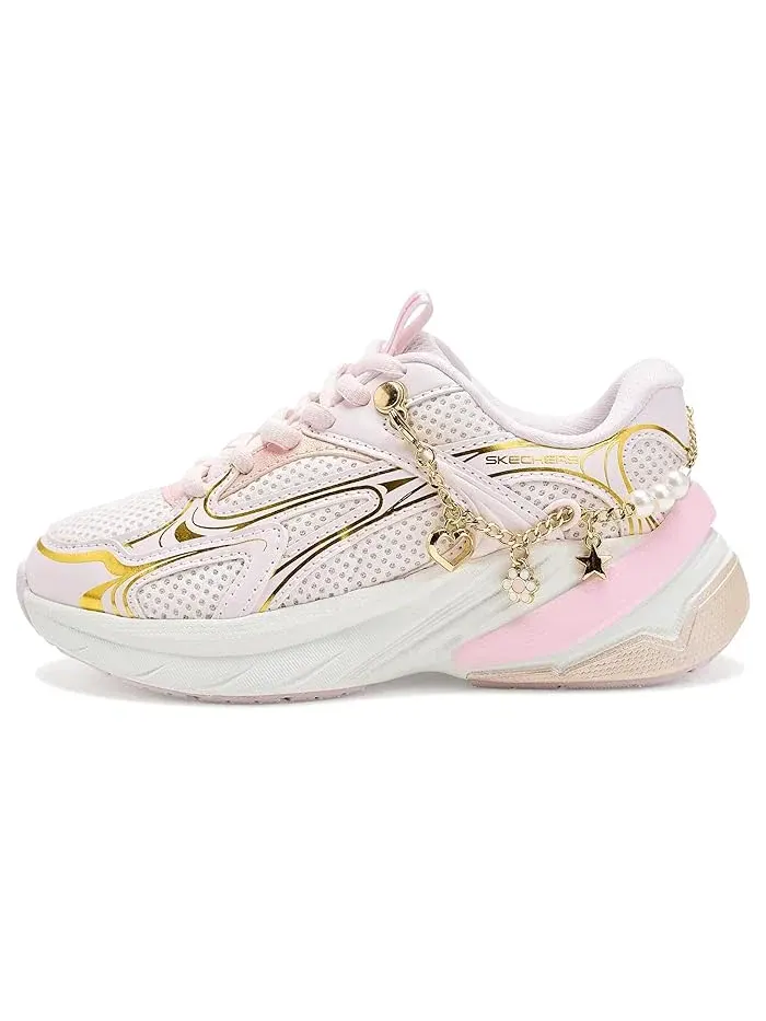 Кроссовки детские S2k-Street Ready 303871L SKECHERS KIDS — изображение 4 из 4, розовый/мульти
