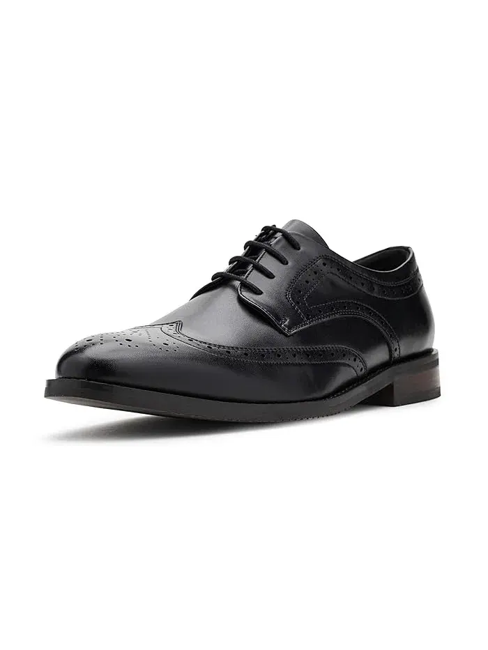 Оксфорды кожаные Aymmers Steve Madden — изображение 1 из 4, черный