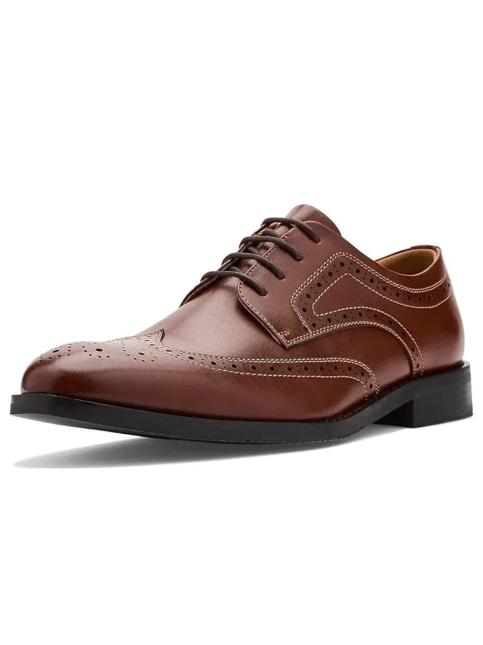 Оксфорды кожаные Aymmers Steve Madden — изображение 1 из 4, коричневый