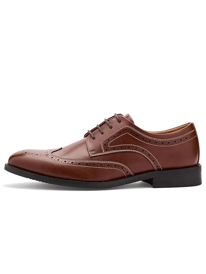 Оксфорды кожаные Aymmers Steve Madden — изображение 4 из 4, коричневый