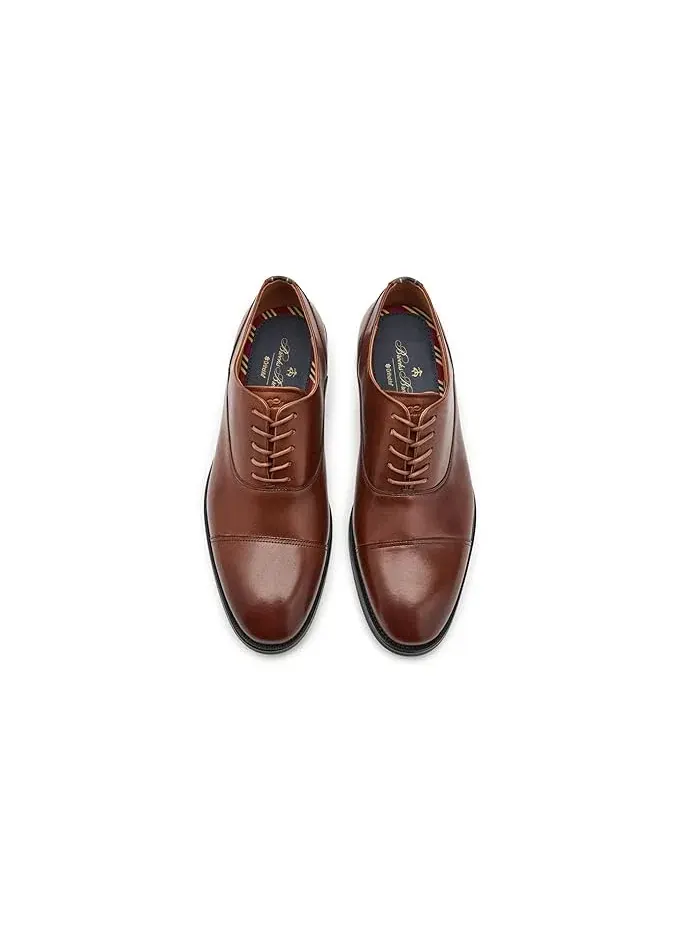 Оксфорды Cassel Brooks Brothers — изображение 2 из 4, коньячный