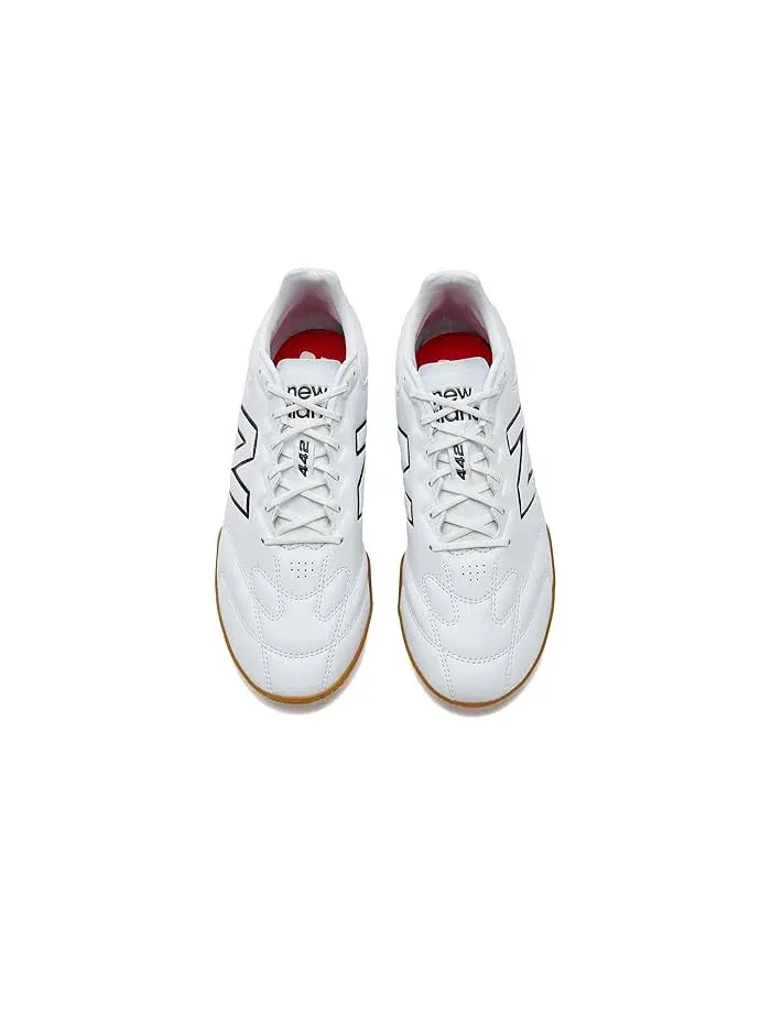 Кроссовки футбольные 442 Pro In V3 New Balance — изображение 2 из 4, белый/черный