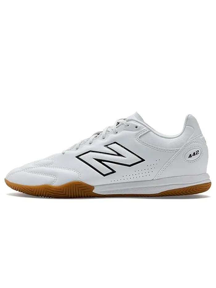 Кроссовки футбольные 442 Pro In V3 New Balance — изображение 4 из 4, белый/черный