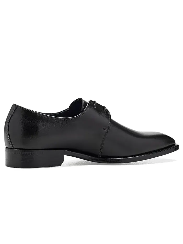 Оксфорды кожанные Larson 2-Eye Plain Toe Johnston & Murphy Collection — изображение 3 из 4, черный