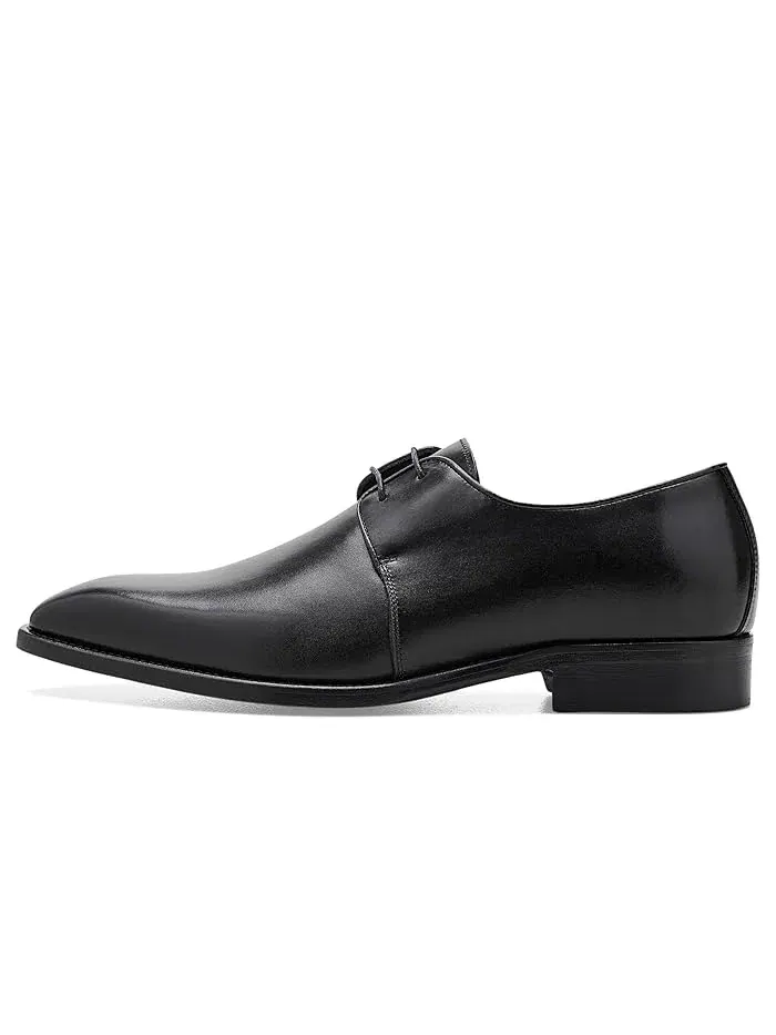 Оксфорды кожанные Larson 2-Eye Plain Toe Johnston & Murphy Collection — изображение 4 из 4, черный